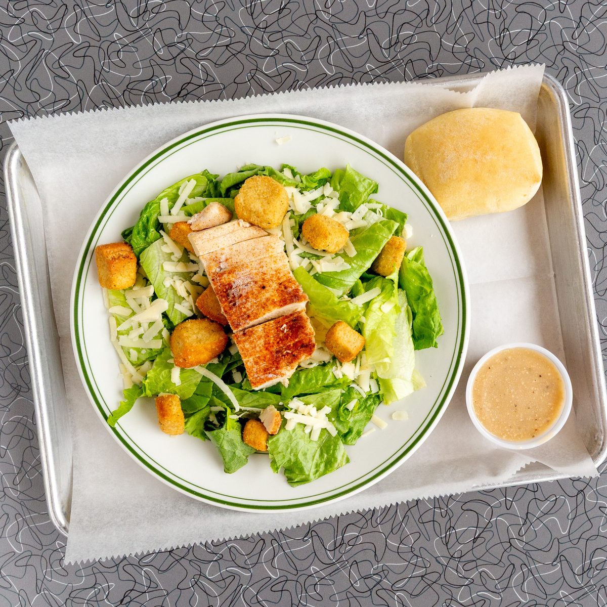 Chicken Salad on a Croissant